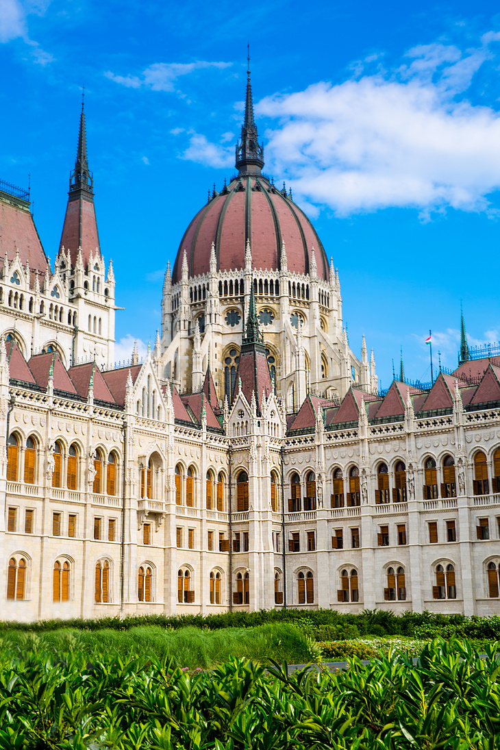 Gothic parliament, Budapest.